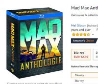 Bon plan coffret Mad Max integrale à 12.99€ ( 4 films)