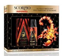 Coffret Scorpio eau de toilette 75ml +déodorant 150ml à 6.96€