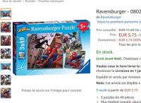 Bon plan Jouet : 5.75€ la boite 3 puzzles 49 pieces Spiderman Ravensburger