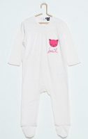 Pyjama Maille Chat Bébé Fille à 3.60€