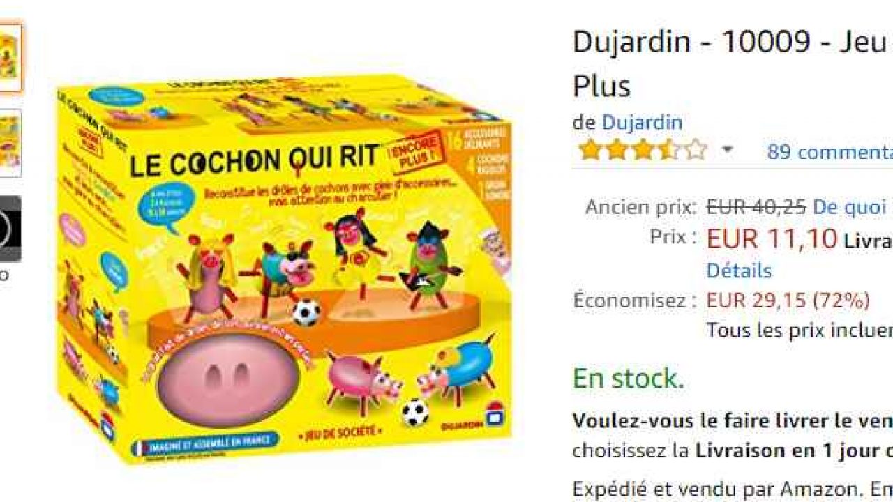 Le Cochon Qui Rit: Encore Plus (2010) - Jeux de Plateau - 1jour