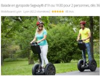 Lyon : moins de 30€ la balade en Gyropode segway pour deux personnes