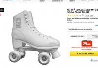Sport: 30€ les patins à roulettes decathlon pour enfants (du 28 au 40)