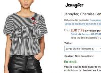 7.79€ la chemise Jennyfer pour femmes