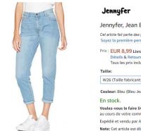 8.99€ le jeans BoyFriend Jennyfer