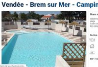 Vacances mai : 129€ la semaine en Vendée dans un camping 3 etoiles