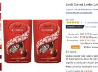 Bon plan chocolat : 6€ voire meme 5 le lot Cornet Lindor Lait