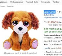 Jouet : 6.95€ la peluche Suki Gifts – Li’L Peepers (voire meme 5.95)