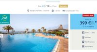 Vacances: 399€ en tout inclus à Lanzarote depart de Lyon le 19 avril