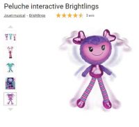 Jouet pas cher : 12€ la peluche interactive Brightlings