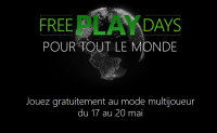 Jouez gratuitement au mode multijoueur du 17 au 20 mai Xbox