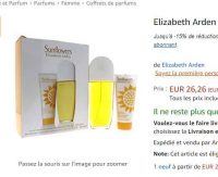 Bon plan parfum d’eté ELIZABETH ARDEN SUNFLOWER 200ml à 26€ ( coffret)