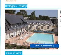 Vacances: 150€ la semaine pour 2 en Bretagne arrivée le 7 juillet