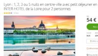 Bon plan hotel Lyon : 54€ la nuit pour deux en centre ville