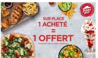 Pizza Hut Ile de France: 1 acheté = 1 offert