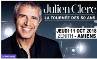40% de réduction sur les Concerts de Julien CLerc à Lievin et Amiens