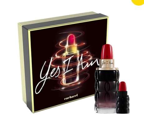 51.8€ le coffret parfum Cacharel Yes I Am  50ml