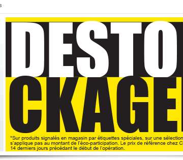 Destockage Conforama jusqu&rsquo;à 70% de réduction