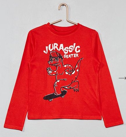 2.40€ Tee Shirt Imprimé Garçon
