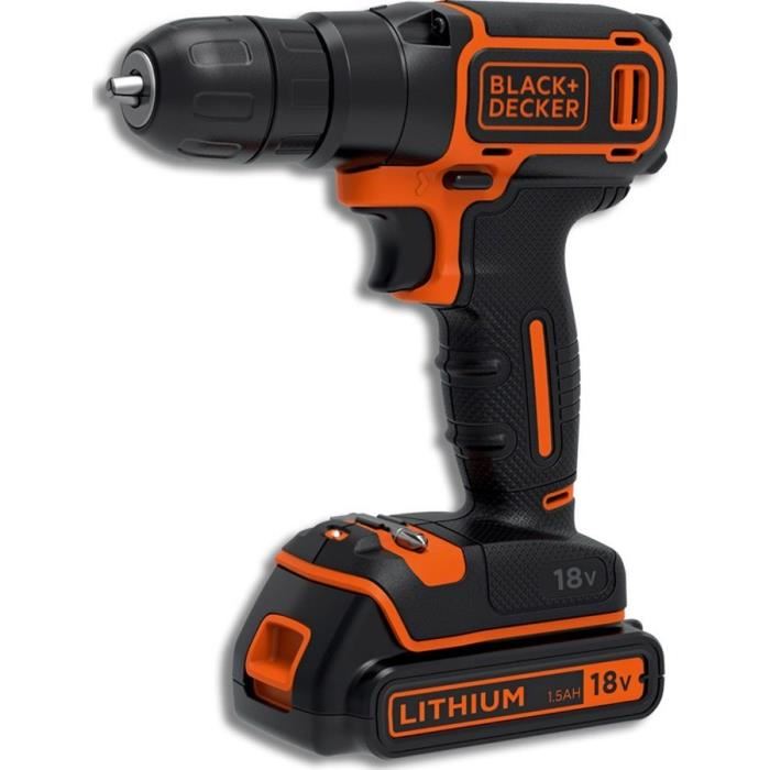 49,99€ la perceuse Black et Decker BDCD18