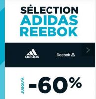 Jusqu’à 60% sur Adidas et Reebok chez Go Sport