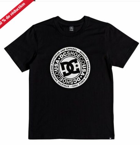 9.99€ Tee Shirt DC Shoes Garçon