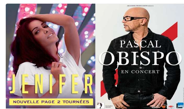 Billets moins chers pour Jennifer et Obispo à Salon de Provence les 25 26 juillet