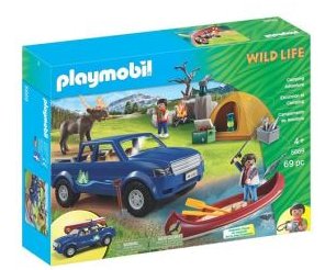 16€ Jouet Wildlife Camping Playmobil 5669