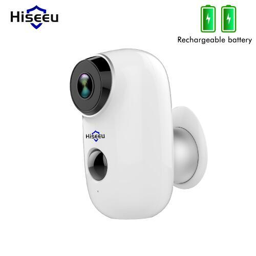 50€ la camera wifi Hiseeu C10 1080P d&rsquo;exterieur sur Batterie