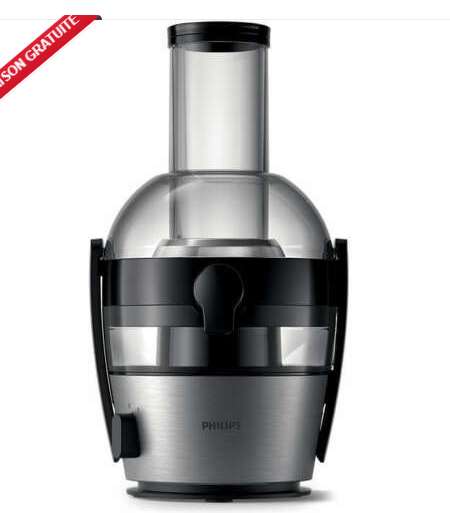 moins de 45€ la centrifugeuse Philips 500 watts ( Viva HR1836/00  )