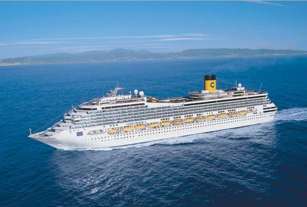 Promo Croisiere Costa pour 3 nuits pour 2  personnes à 309€  depart 30/10