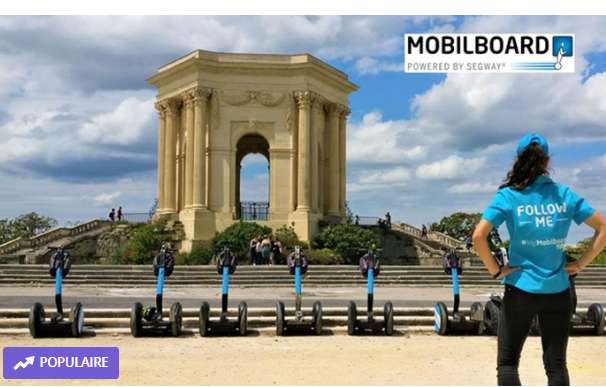 Balade en giropode  Segway à Montpellier à partir de 29.9€ pour 2
