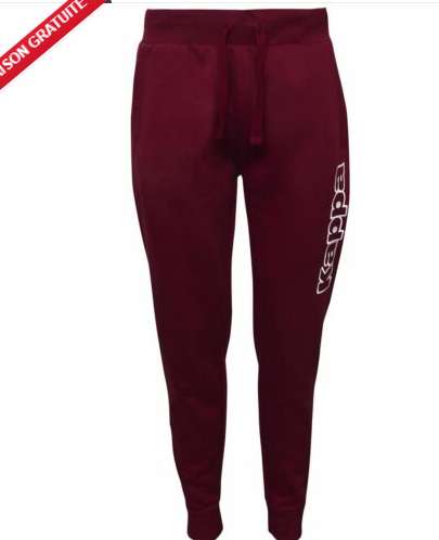 Moins de 10€ port inclus le pantalon de survetement KAPPA pour hommes