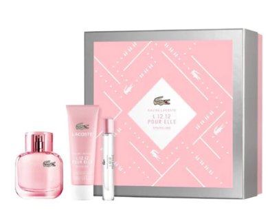 30% sur le Coffret 3 Produits Pétillante L12.12 Lacoste Femme
