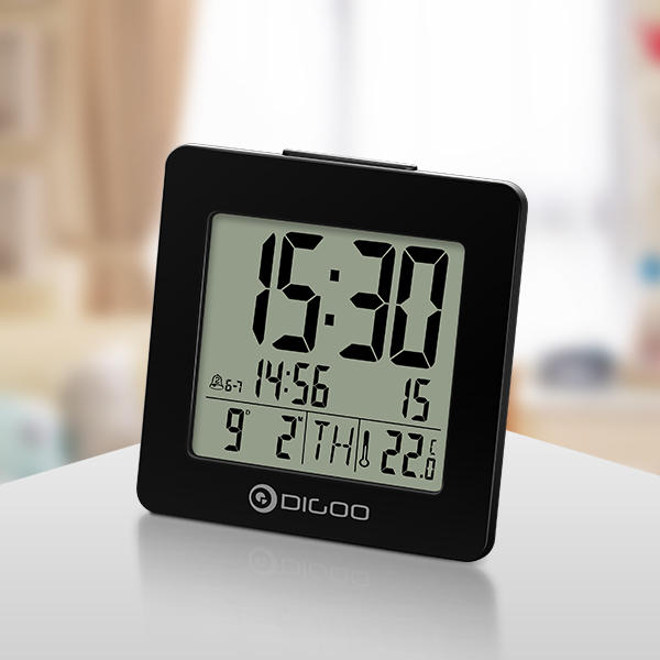 3,61€ l&rsquo;horloge thermometre Digoo DG-C2