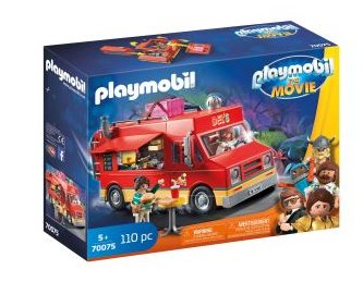 Jouet Vehicule Food Truck de Del Playmobil Movie 70075