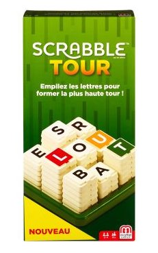50% sur le Jeu Scrabble Tour Games