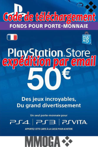 42,99€ la carte de 50€ Playstation Networks