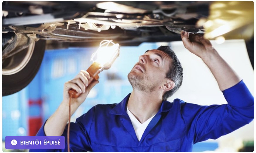 Moins de 40€ le controle technique Auto sur Clermont Ferrand
