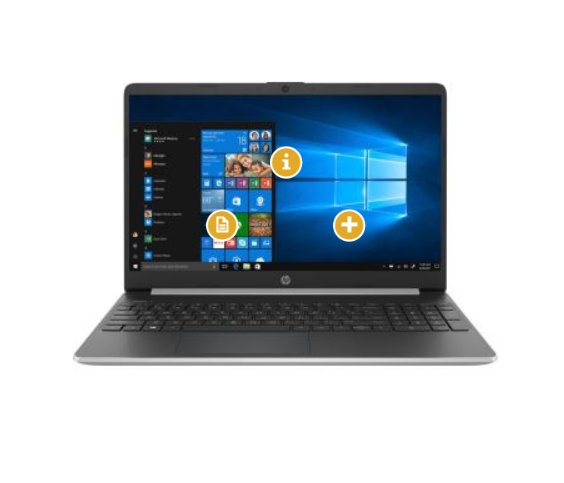 699€ le pc portable core i7 500go ssd HP 15s-fq1007nf