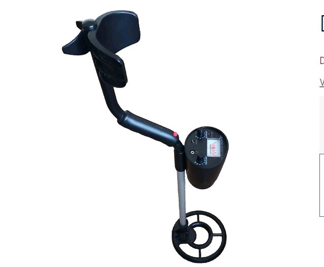 59€ le detecteur de metaux chez LECLERC