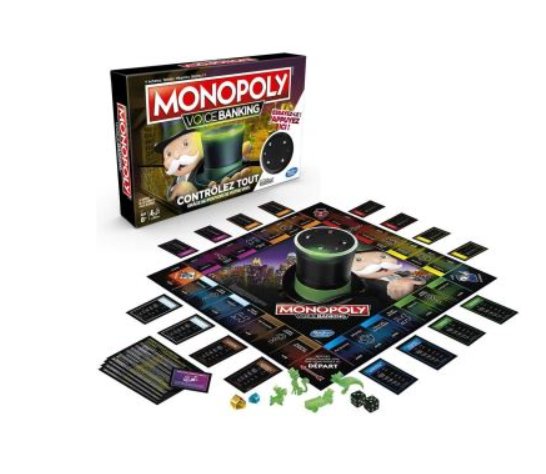 17.5€ le jeu Monopoly Voice Banking