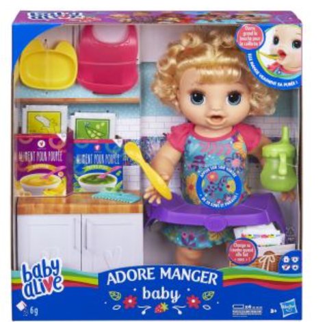 21.20€ Poupée Baby Alive adore manger