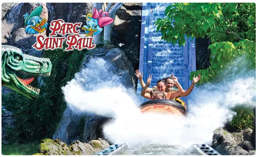 22.5€ l&rsquo;entrée + repas au PARC SAINT PAUL