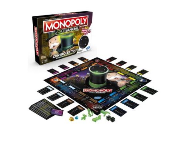 16€ le jeu Monopoly Voice Banking