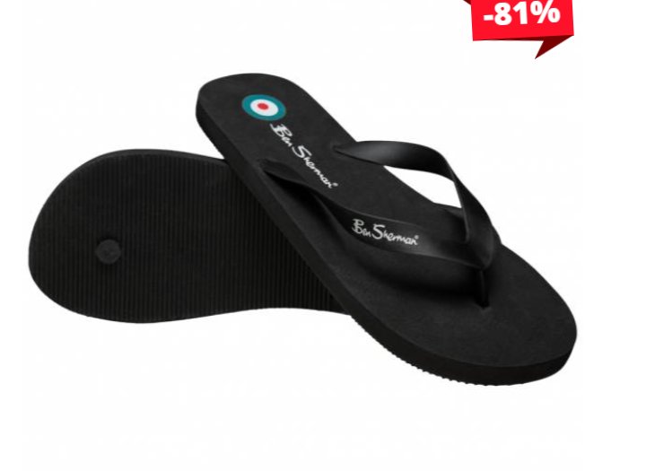 3.33€ les tongs BEN SHERMAN