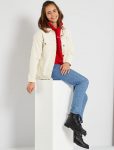 7.2€ la veste en velour pour filles chez KIABI