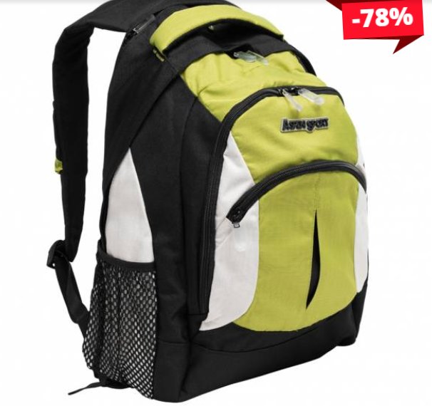 8.99€ le sac à dos 30 litres ASPEN SPORT