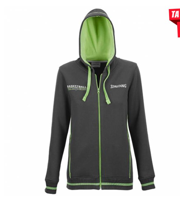 11.99€ la veste Spalding Basketball femmes