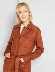 12€ la veste femmes en Suedine chez KIABI